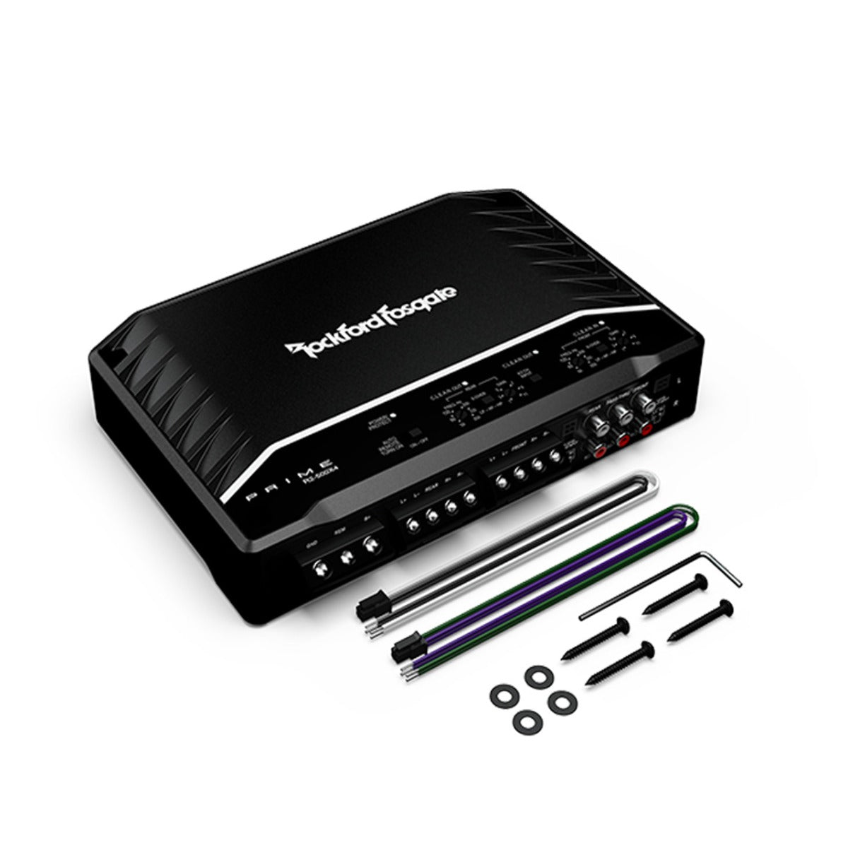 Rockford Fosgate - R2-500X4 - Prime 500 Watt 4-Channel Amplifier 75 Watts x 2 @ 4Ω