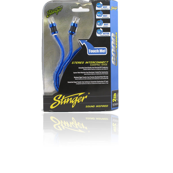 Stinger - SI623 - 6000 Series 0.9Mtr RCA Interconnect