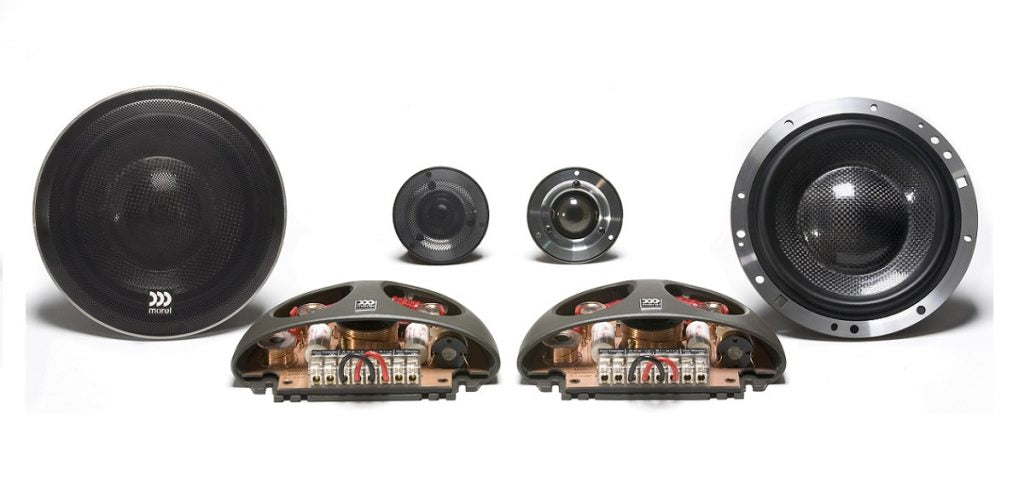 Morel - Supremo 602 6.5 inch Component Speakers (crossover) - 140 Watt RMS (Special Order)
