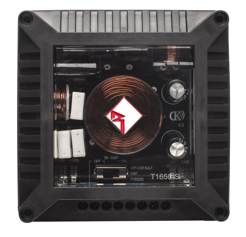 Rockford Fosgate - T1650-S - 6.5 inch EURO FIT Component Speaker 100W RMS - 58mm Mounting Depth
