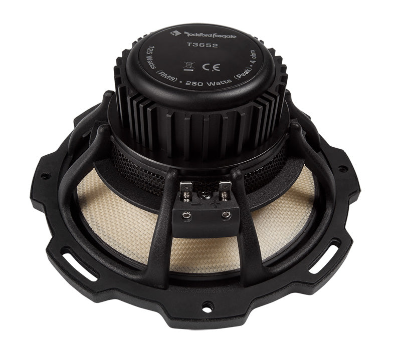 Rockford Fosgate - T3652-S - 6.5 inch Component Speaker 125W RMS - 71mm Mounting Depth