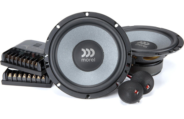 Morel - Tempo Ultra 602 MKII - 6.5 inch 2 Way Component Speakers 120 Watt RMS (no grill)