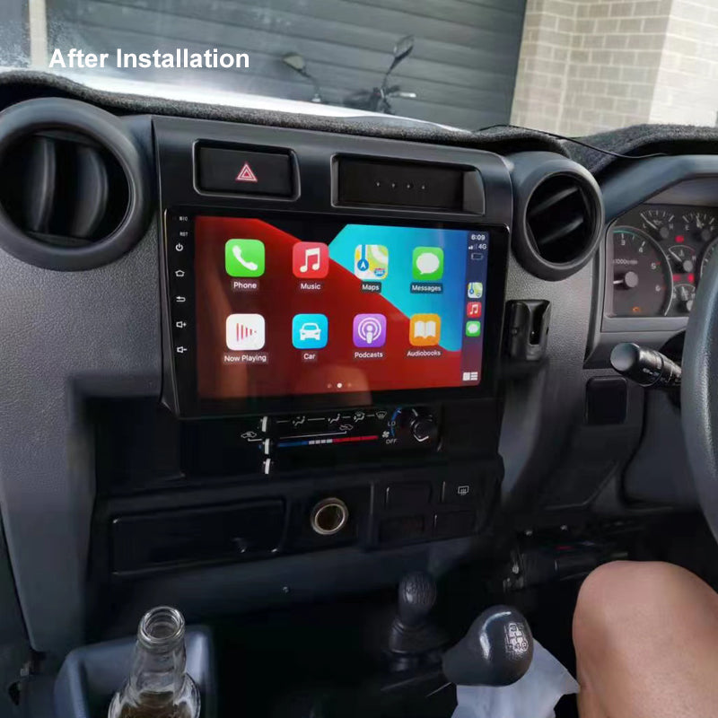 NAKAMICHI - Toyota Landcruiser 2007-2020 LC70 LC79 - 9 Inch Wireless Apple Carplay Android auto solution
