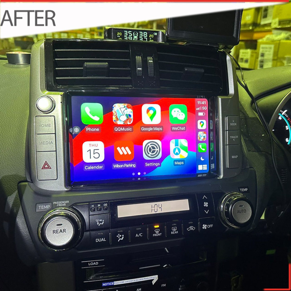 Nakamichi -Toyota Prado 2009-2013 w Fac Nav Kakadu Android - 9 Inch Wireless Apple Carplay Android auto Sat Nav solution