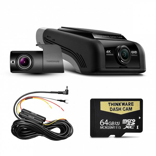 Thinkware - U1000 - U4KD64: FRONT & REAR DASH CAM (U1000) - 64GB