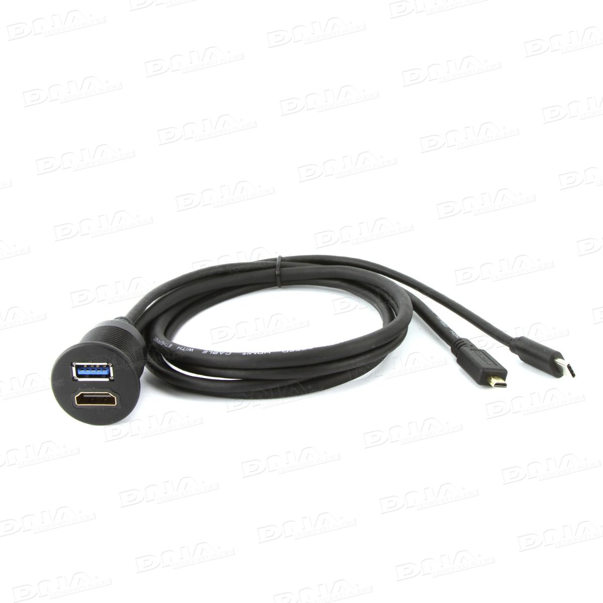 DNA - UNIUSB01MH - Universal Round Mount HDMI Adaptor Lead To Micro-D HDM
