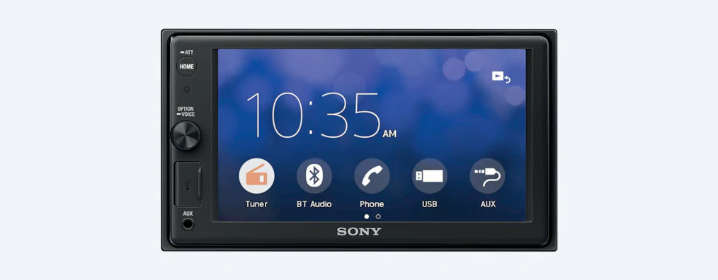 Sony - XAV-AX1000 - 6.2 inch Apple CarPlay Only Media Receiver with BLUETOOTH