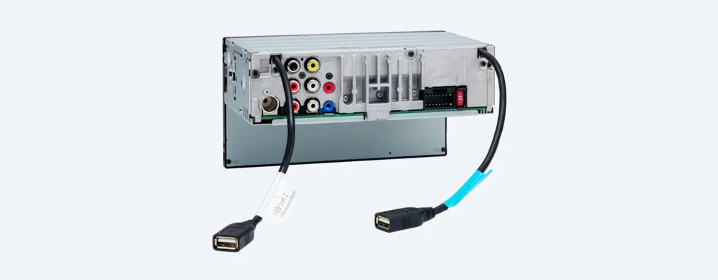 SONY - XAV-AX5500 6.95” (17.6cm) Bluetooth® Media Receiver with WebLink Cast