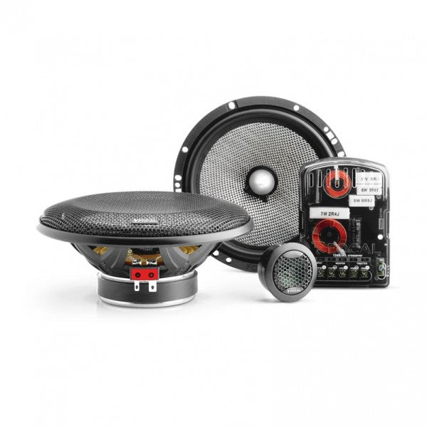 Focal - ACCESS 165AS - 6.5 INCH TWO-WAY COMPONENT KIT - 60 WATT RMS - MOUNTING DEPTH 62.9MM