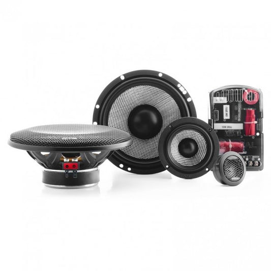Focal - ACCESS 165AS3 - 6.5 inch  3-WAY COMPONENT KIT - 80 WATT RMS - Mounting depth 62.9mm