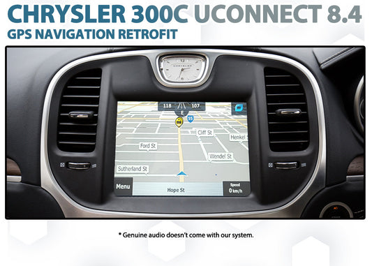 NAVIPLUS - Chrysler 300C - GPS Navigation Integration for UConnect 8.4