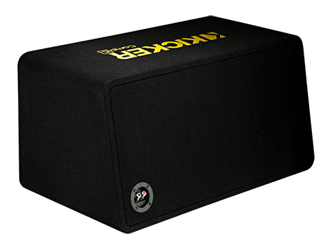 Kicker - 44DCWC122 12inch Dual Ported Enclosure 600WRMS at 2 Ohm