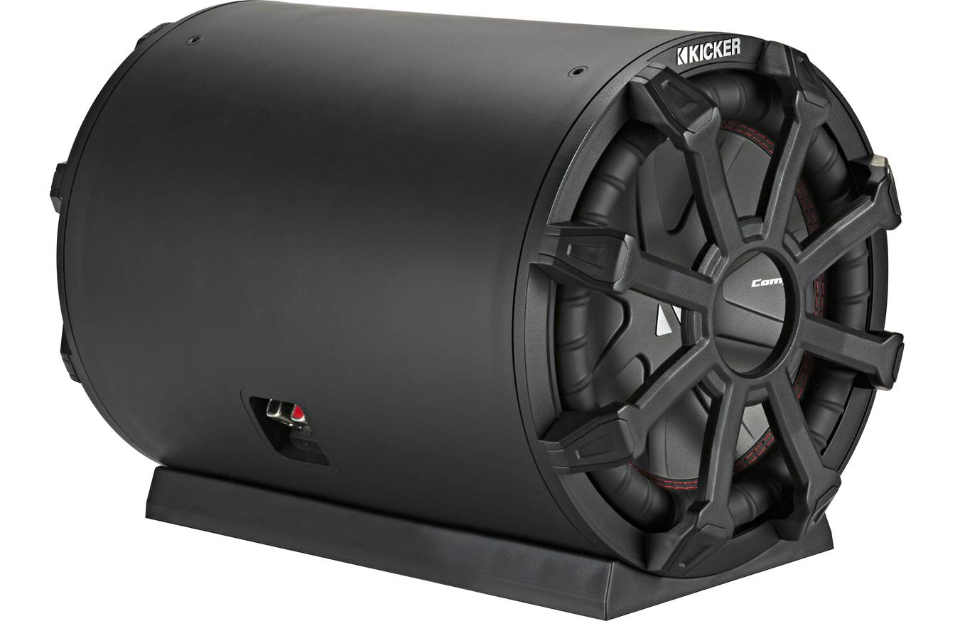 Kicker - 46CWTB102 - 10 INCH 2-Ohm Subwoofer w/Reflex Subwoofer System ...