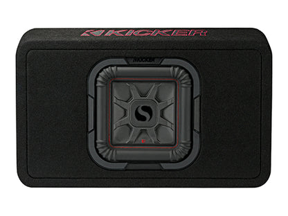 Kicker - 46TL7T82 - Single 8" L7T Slim Enclosure - 350WRMS at 2 Ohm