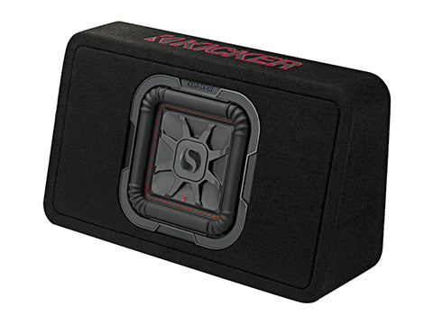 Kicker - 46TL7T82 - Single 8" L7T Slim Enclosure - 350WRMS at 2 Ohm