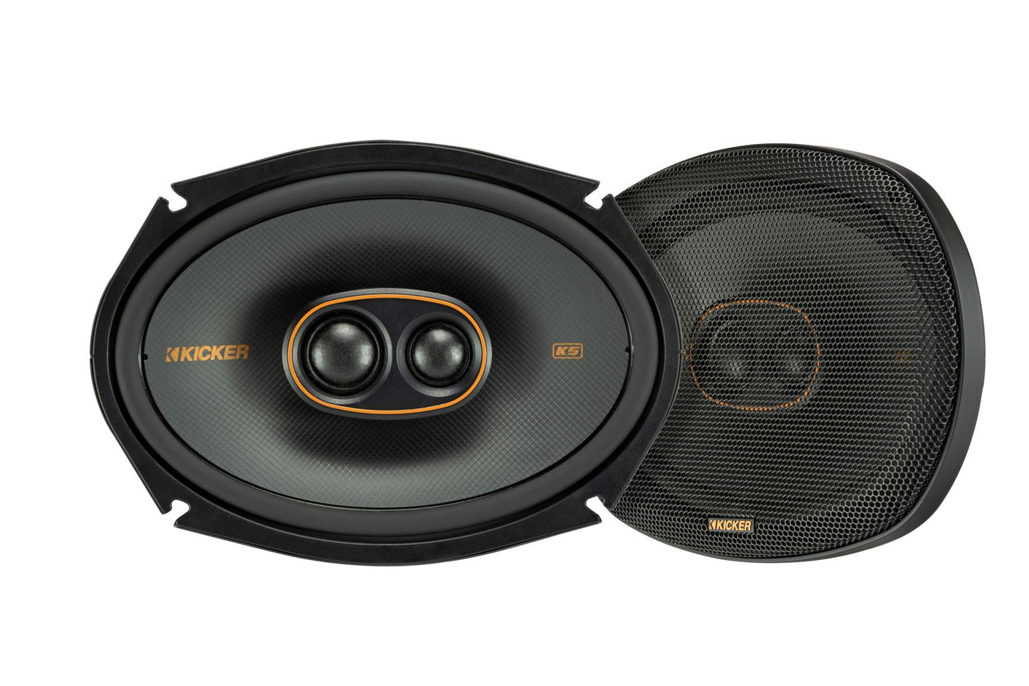 Kicker - 51KSC69304 – 6X9 INCH COAX SPEAKERS 150W RMS - 92MM MOUNTING DEPTH