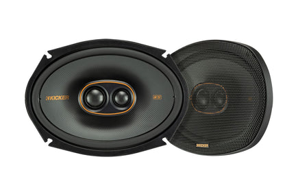 Kicker - 51KSC69304 – 6X9 INCH COAX SPEAKERS 150W RMS - 92MM MOUNTING DEPTH