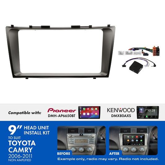Aerpro - AKTO1 - 9 INCH INSTALL KIT TO SUIT TOYOTA CAMRY 2006-2011