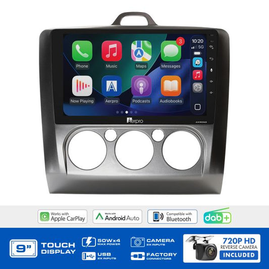 Aerpro - AMDFO5 - 9" Multimedia receiver to suit Ford focus 2005-2011
