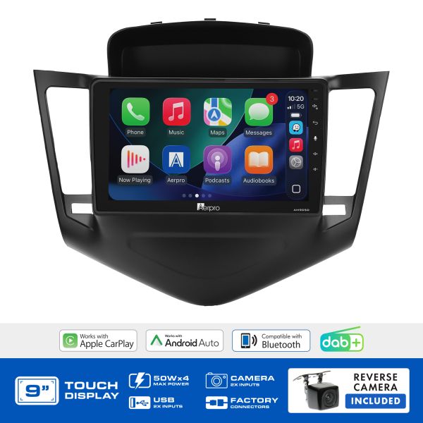 Aerpro - AMDGM2 - 9" MULTIMEDIA RECEIVER TO SUIT HOLDEN CRUZE WITH MYLINK 2009-2016