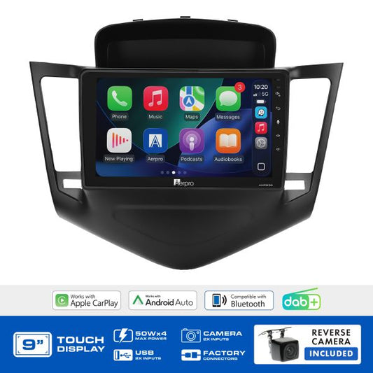 Aerpro - AMDGM2 - 9" MULTIMEDIA RECEIVER TO SUIT HOLDEN CRUZE WITH MYLINK 2009-2016