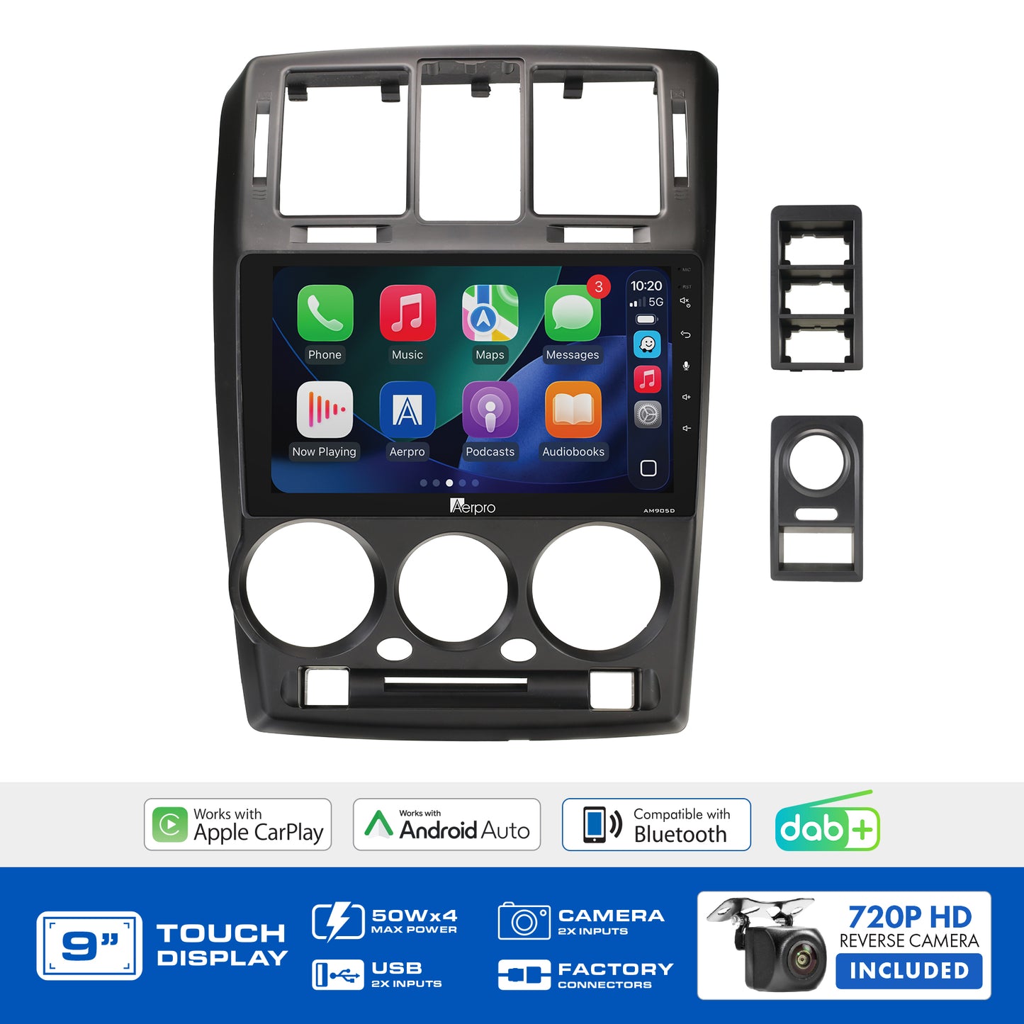 Aerpro - AMDHY15 - 9" MULTIMEDIA RECEIVER TO SUIT HYUNDAI GETZ 2002-2005