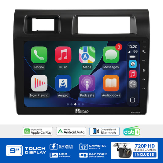 Aerpro - AMDTO29 - 9" MULTIMEDIA RECEIVER TO SUIT TOYOTA LANDCRUISER 70 SERIES 2010-2022