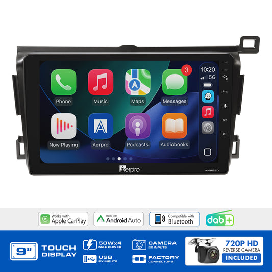 Aerpro - AMDTO5 - 9" MULTIMEDIA RECEIVER TO SUIT TOYOTA RAV4 2013-2017 - NON-AMPLIFIED