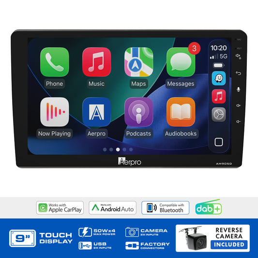 Aerpro - AMDVW13 - 9" MULTIMEDIA RECEIVER TO SUIT VOLKSWAGEN VARIOUS MODELS 2006-2015