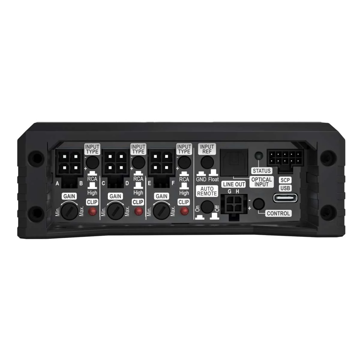 HELIX - AMPLIFY 206 DSP - 6 Channel Bridgeable Amplifier | 8ch DSP