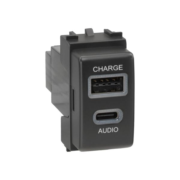 Aerpro - APUSBNS4 - USB-c passthrough and USB charge socket to suit Nissan 21mm x 36mm