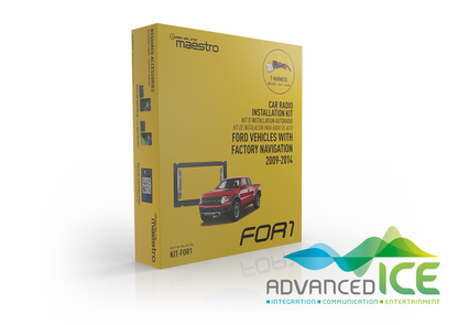 iDatalink Maestro - KIT-FOR1 - Car Radio Installation Kit for Ford Vehicles with Factory Navigation 2008-2014
