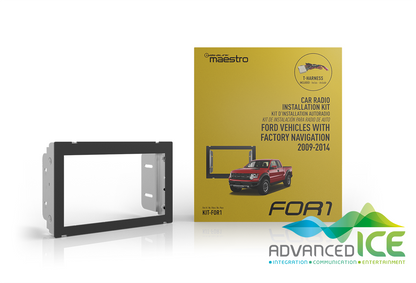iDatalink Maestro - KIT-FOR1 - Car Radio Installation Kit for Ford Vehicles with Factory Navigation 2008-2014
