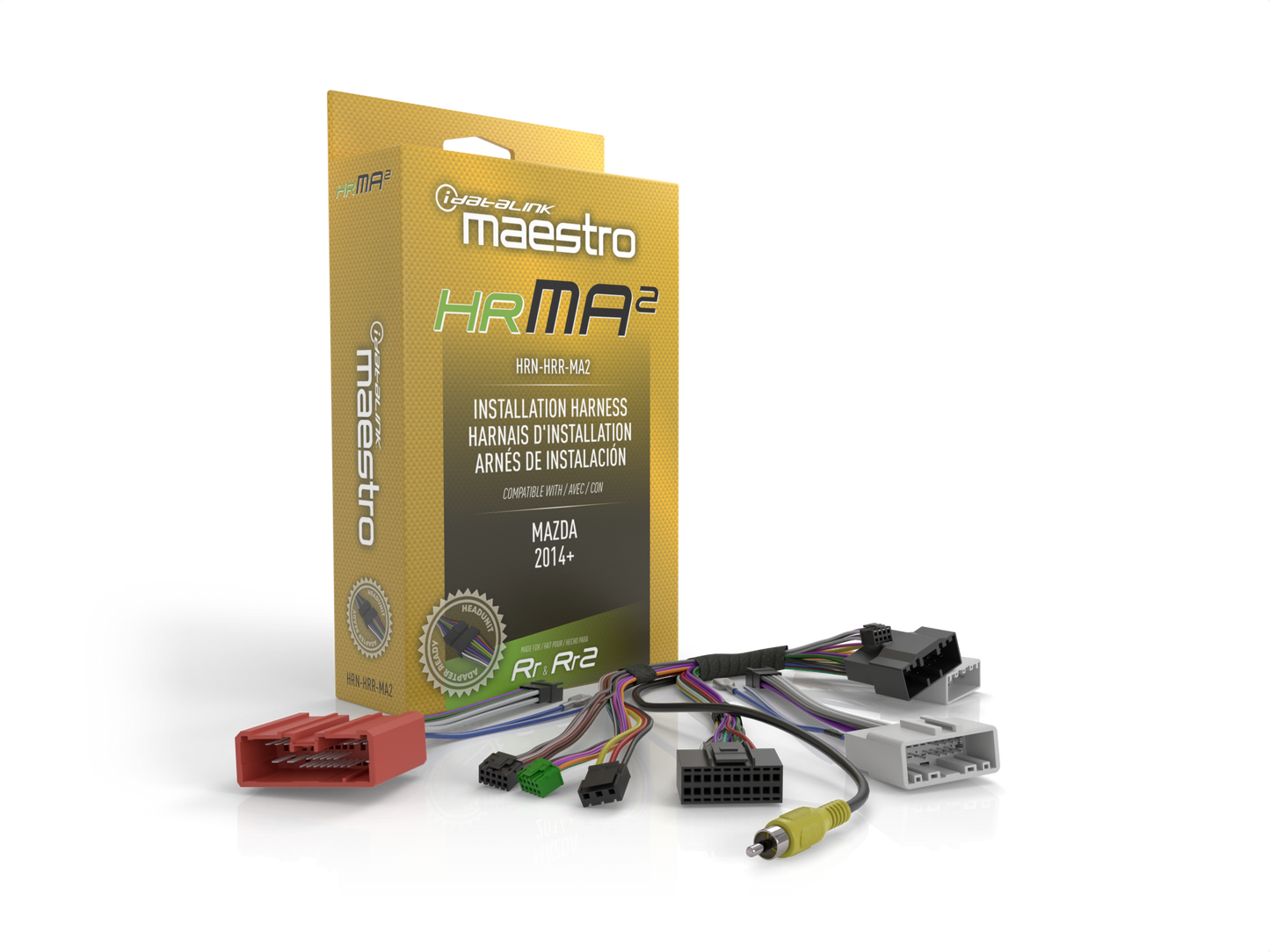 iDatalink Maestro - HRR-MA2 - PLUG AND PLAY T-HARNESS FOR SELECT 2014+ Mazda Vehicles