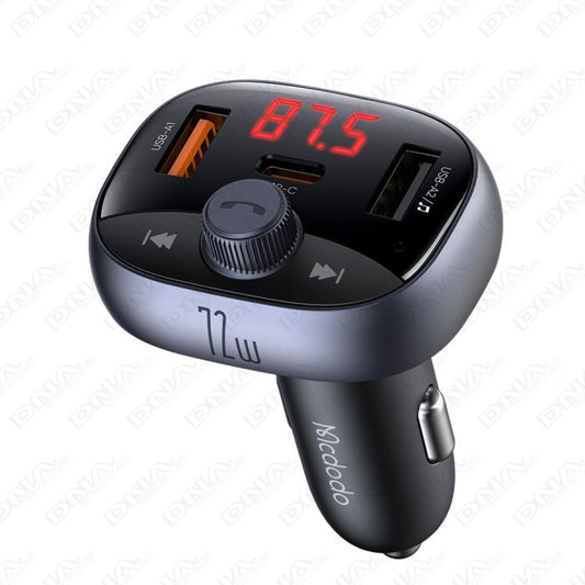 Mcdodo - MCC5950 - FM Transmitter With 72W QC & PD Fast Car Charger