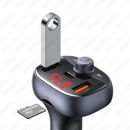 Mcdodo - MCC5950 - FM Transmitter With 72W QC & PD Fast Car Charger