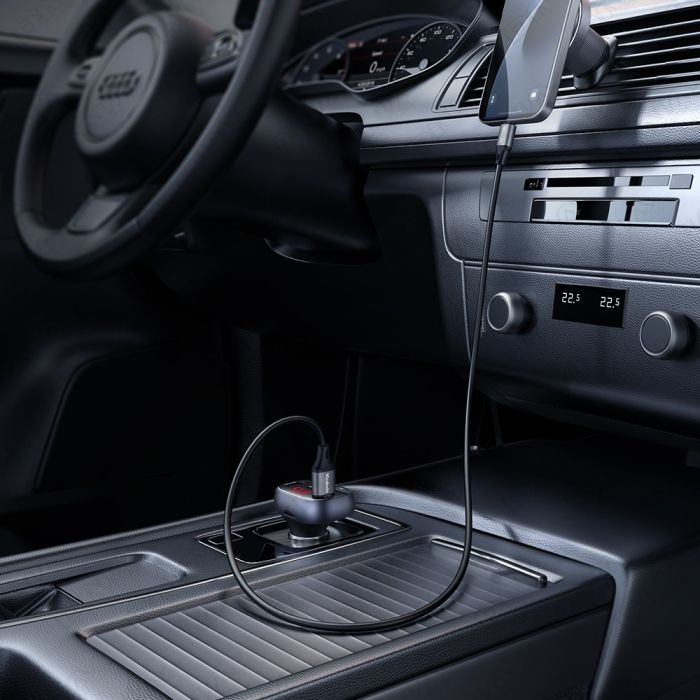 Mcdodo - MCC5950 - FM Transmitter With 72W QC & PD Fast Car Charger