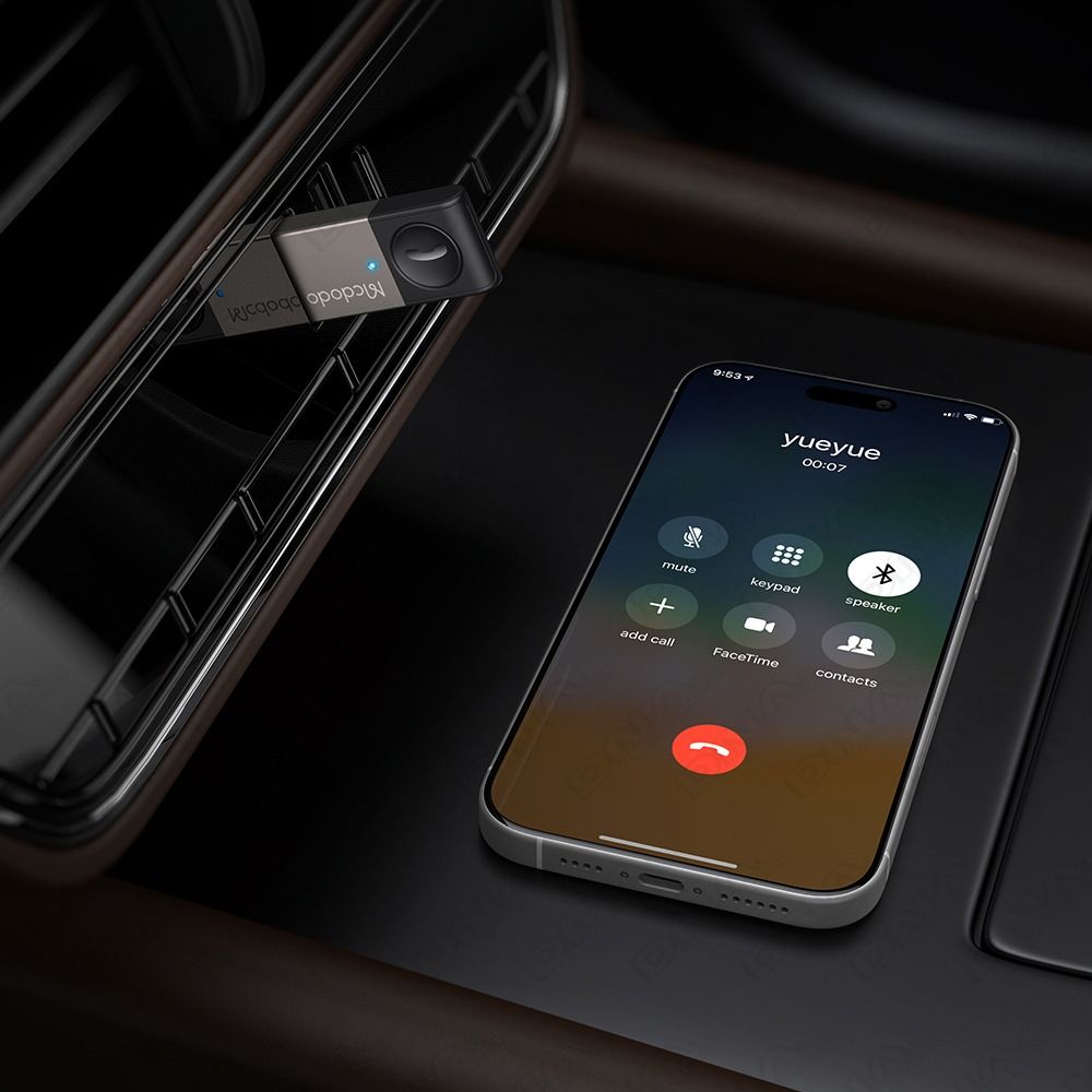 McDodo - MOT-8250 - USB-A Wireless Bluetooth Car Adaptor