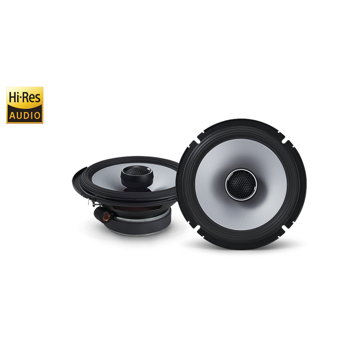 Alpine - S2-S65 - 6.5 inch Coaxial Speakers 80W RMS - 57.7MM Mounting Depth