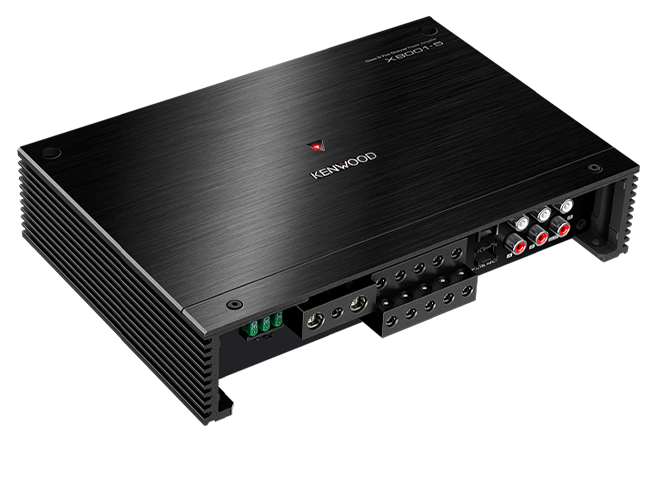 Kenwood - X8001-5 - 5CH AMPLIFIER 4 X 50WATT RMS @ 4 OHMS 1 X 500 WATT RMS @2 OHM