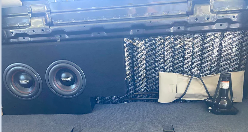 Zeroflex - ZF79D8 - 79 series Land Cruiser subwoofer enclosure - Dual Cab