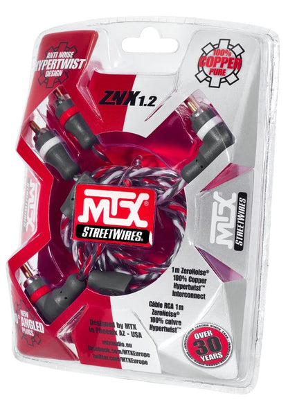 MTX - ZNX1.2 - StreetWires ZNX1.2 1M ZeroNoise RCA Cable