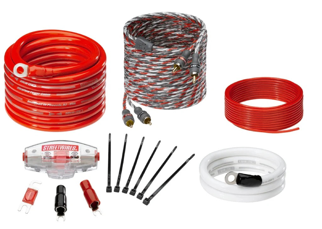 MTX - ZNX21K - StreetWires ZNX21K 4 AWG Amplifier Kit