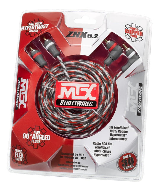 MTX - ZNX5.2 - StreetWires ZNX5.2 5M ZeroNoise RCA Cable
