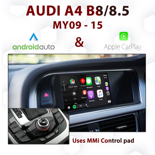 Naviplus - [DIAL] Audi A4 3G MMI HIGH / PLUS - Apple CarPlay & Android Auto