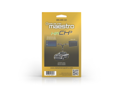 iDatalink Maestro - HR CH3 - PLUG & PLAY T HARNESS FOR JEEP, CHRYSLER, RAM & DODGE