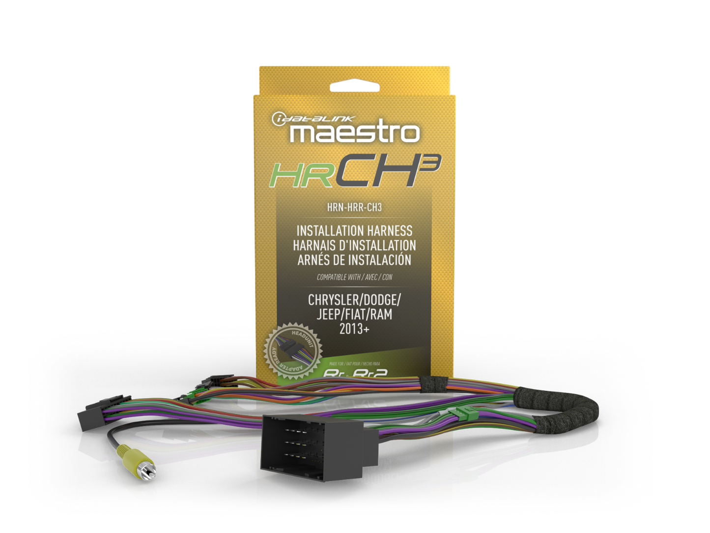 iDatalink Maestro - HR CH3 - PLUG & PLAY T HARNESS FOR JEEP, CHRYSLER, RAM & DODGE