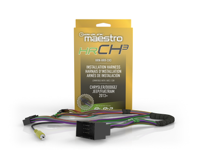 iDatalink Maestro - HR CH3 - PLUG & PLAY T HARNESS FOR JEEP, CHRYSLER, RAM & DODGE