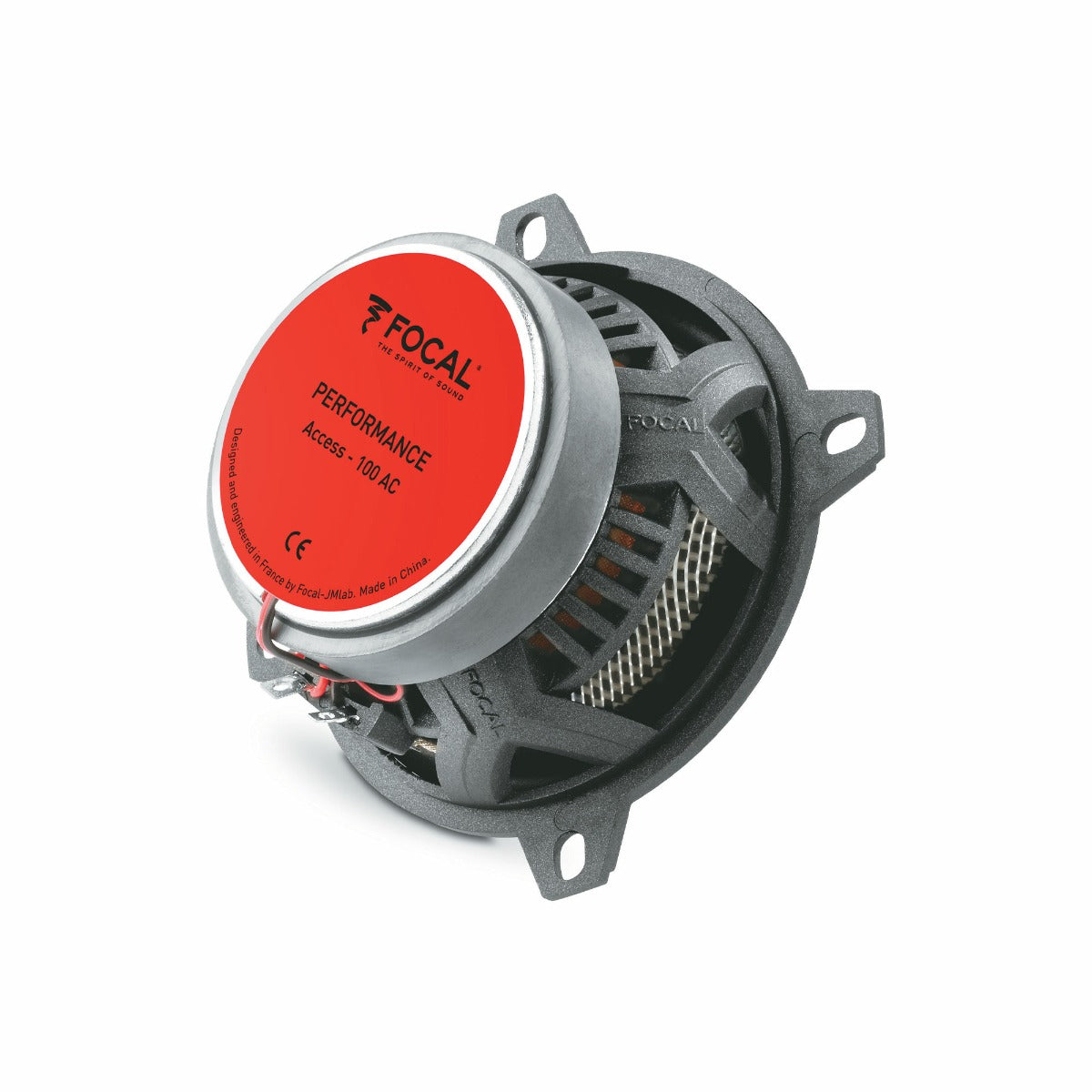 Focal - ACCESS 100AC - 4 inch  TWO-WAY COAXIAL KIT - 40 WATT RMS - Mounting depth 52.2mm