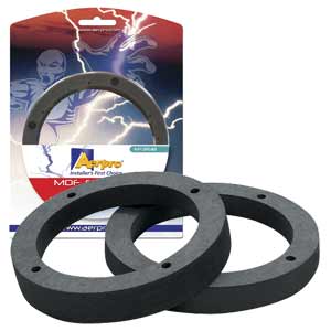 Aerpro - AP3151B - 5 1/2 Inch to 6 Inch Black MDF Spacers